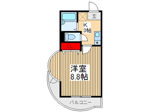 ブランドールの物件間取画像